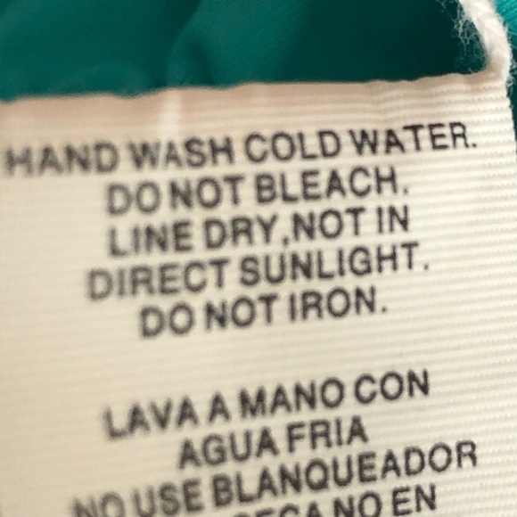 Bleu Rod Beattie Wave Runner Ruffle One Piece Swimsuit Turquoise - Picture 4 of 15